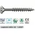 Vijak z vgr.gl. SPAX 4.0x45 DN, torx 20 inox A2