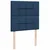 Vidaxl Box spring postelja z vzmetnico modra 80x200 cm blago