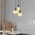 Opviq Luster Asker-15202, 55x55x130cm, IP20, Belo-crni