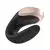 Satisfyer Double Love Vibrator silikonski, Crni