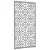 Vrtni zidni ukras 105 x 55 cm čelik COR-TEN s maurskim uzorkom