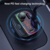 Bluetooth FM RGB Transmiter C14 QC3.0+PD crni