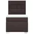 Vidaxl Box spring postelja z vzmetnico temno rjava 100x200 cm blago