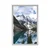Plakat čudovita gorska pokrajina - 20x30 silver