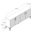 Hanah Home Komoda Kiev 180x78x35cm Orah