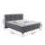 Boxspring postelja, 180x200, siva, OPTIMA B