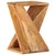 Vidaxl Stranska mizica 35x35x55 cm trden akacijev les