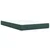 Vidaxl Box spring postelja z vzmetnico temno zelena 120x200 cm žamet