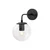 Opviq Viran 10900 Zidna lampa, Crna