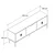 HANAH HOME TV polica Neva 3501
