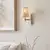 Endon 114200 - Zidna lampa 1xE14/7W/230V bež/zlatna