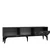 HANAH HOME TV polica Madera Anthracite Silver
