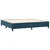 Box spring postelja z vzmetnico temno modra 180x200 cm žamet