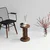 Hanah home Klub sto Stoa 27x42x27cm Braon