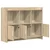 Kreveta Hrast sonoma 98,5 x 33 x 80 cm Konstruirano drvo