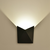 LED spoljna zidna svetiljka LED/5W/230V 3000K IP65 crna