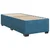 Vidaxl Box spring postelja z vzmetnico modra 80x200 cm žamet