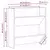 Ormar za cipele Staro drvo 60 x 18 x 60 cm Konstruirano drvo