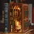 Miniaturna hiša Book Nook - Viktorijanska knjižnica*