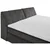 MID.YOU POSTELJA BOXSPRING 200 cm  x 240 cm , tekstil, leseni material siva