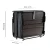 Lessentiel Maison Sklopivi krevet Otel 90x15x200cm Crni