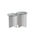Hanah Home Set klub stolova, 2 komada Lily 40cm Beli