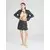 Versace Jeans Couture Majica  svetlo rjava / med / črna / bela