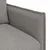 vidaXL Kavč Taupe 195 x 82 x 85 cm Kovina