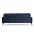 Atelier del Sofa Trosed Papira 90x88x205cm Teget