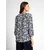 TOM TAILOR Bluza temno modra/bela