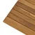 Gornji dio stola 110 x 55 x 3,5 cm Pravokutni Čvrsto teak drvo