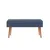 HANAH HOME Trpezarijski set Vina 1048 4 AtlanticDark Blue