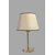 Opviq Stona lampa E27 Socket, Zlatno-Krem