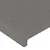 LED uzglavlje tamnosivo 160x5x78/88 cm od tkanine