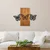 Wallity Zidna dekoracija Butterflies 2, 74 x 58 cm,  Smeđa