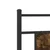 Vidaxl Posteljni okvir brez vzmetnice hrast 80x200 cm inženirski les