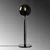 Opviq Stona lampa E14 Socket, Crna