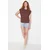 Trendyol Milla Ženska majica TWOSS20TS0021, Braon