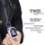 Xuanyi Zamenska narukvica za pametni sat za Huawei Childrens Watch 5X/5Xpro, Crna