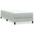 Box Spring krevet bez madraca svijetlo sivi 100x210 cm samt