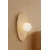 Opviq zidna lampa Busy, 1 × G9, bež / bela
