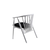 Hanah Home Stolica Albero50, 55x77x47 cm, Bela