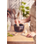 Mortar with pestle, ceramic, 16cm, Truffle - Emile Henry
