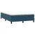 Vidaxl Box spring postelja brez vzmetnico temno modra 160x220 cm žamet