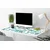 Decormat Podloga za pisalno mizo Eucalyptus 90x45 cm