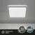 Briloner 3748-415 - LED Stropno svetlo STAR SKY LED/15W/230V 27x27 cm crna