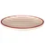 Home Talerz deserowy Dolce Vita 20 cm różowe pasy