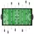 vidaXL 15-u-1 stol s više igara 121 x 61 x 82 cm crni