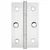 Šarka Jednobojno 12 pcs Srebrno 58 x 35 x 1 mm Čelik