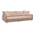 Mega Sofa Kiss-Top braon
